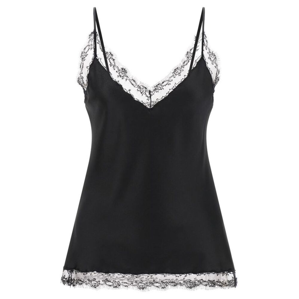 Ermanno Scervino Black Silk Women's Lingerie